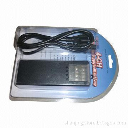 Power Supply for CCTV Camera with 100V to 240V AC Input and1 2V DC, 5A Output Standard